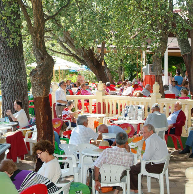 Piscinas La Cabaña, piscina olímpica y piscina infantil La Adrada Ávila